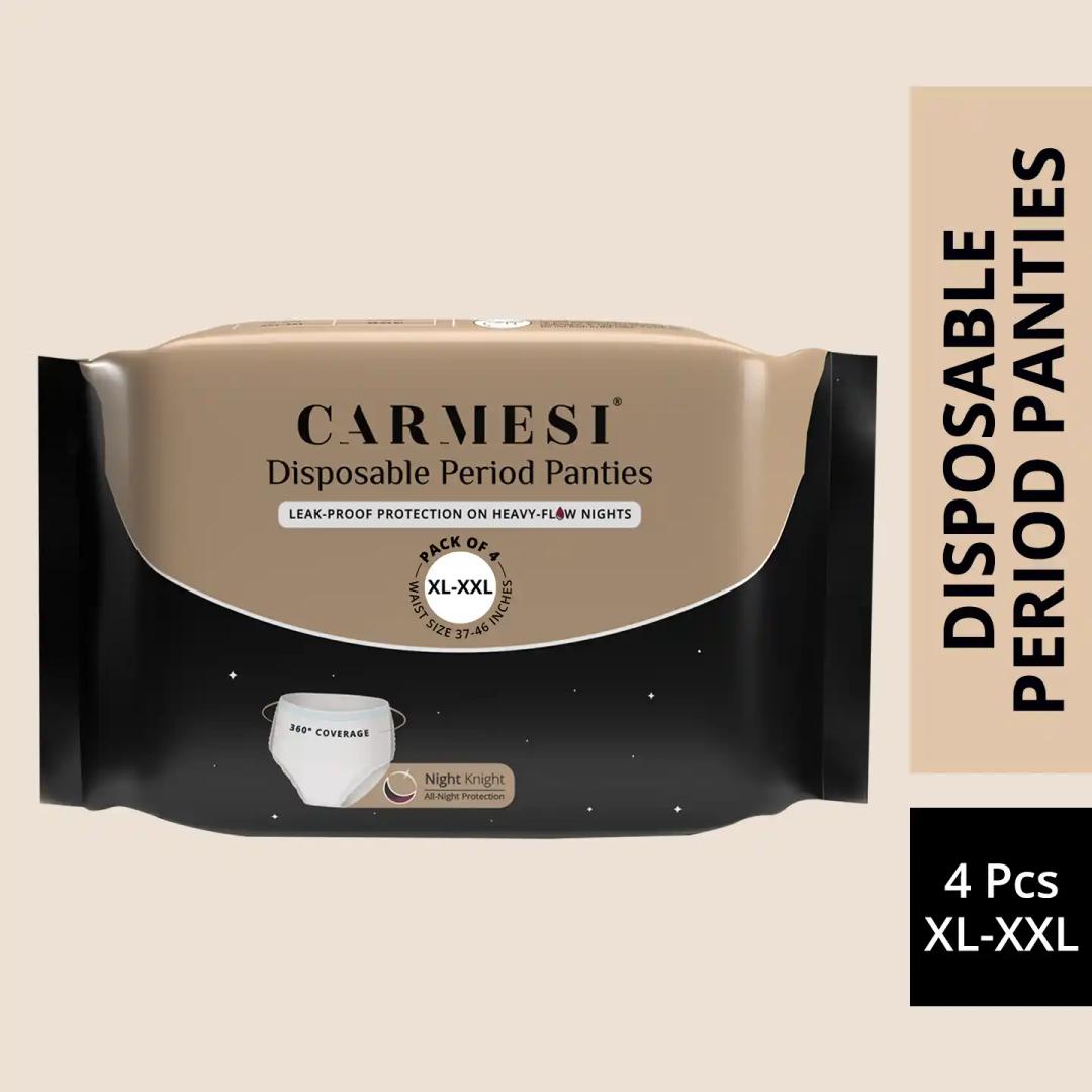 Carmesi Disposable Period Panties (XL-XXL) - 4 Pcs photo
